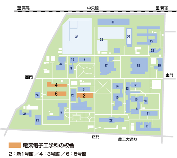 工学部キャンパス案内